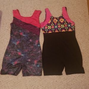 Gymnastic suits, sold together
